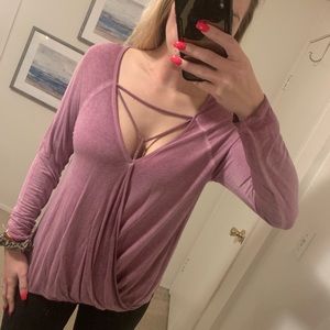 Soft and Sexy Purple Long Sleeve